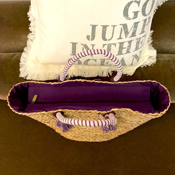 Pretty straw bag - Picture 4 of 4